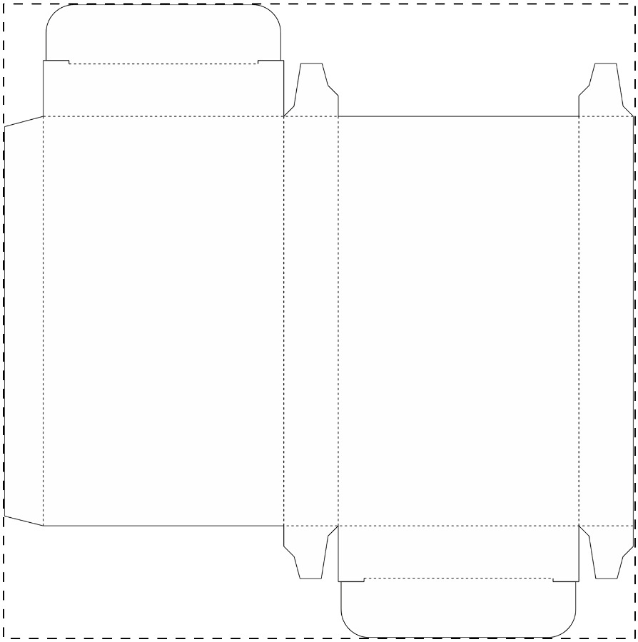 Custom paperboard box