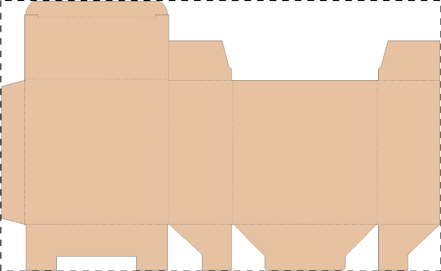 Custom kraft corrugated box