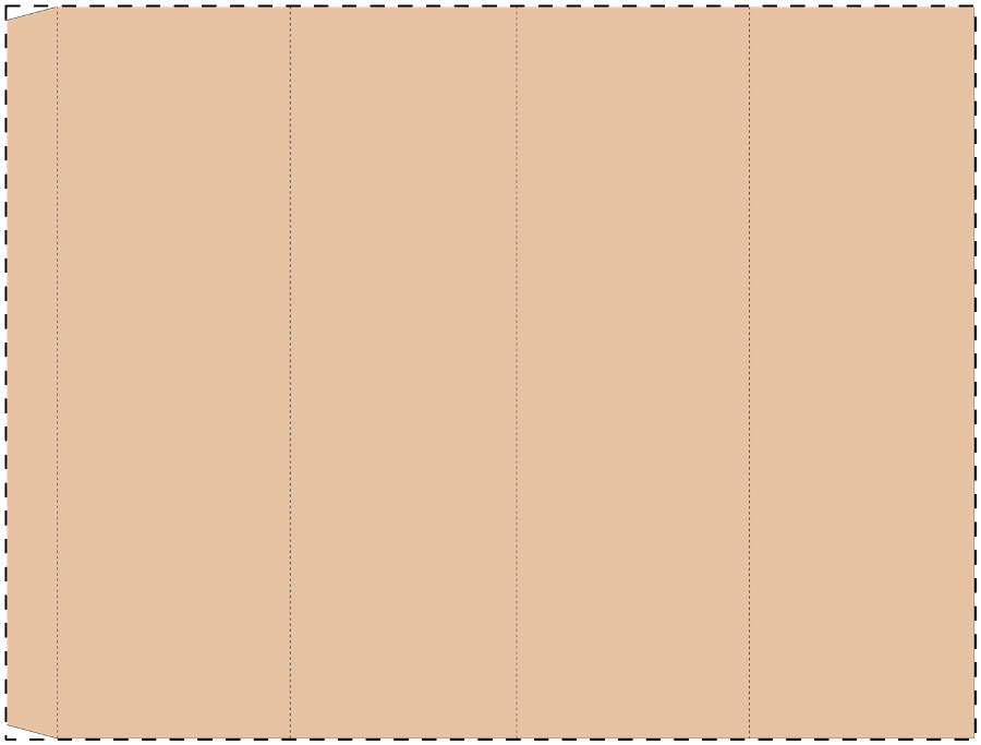 Individuelle Kraftpapierhülle
