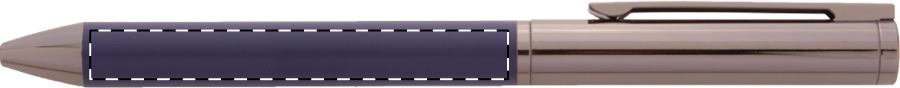 Ballpoint pen barrel - right handed