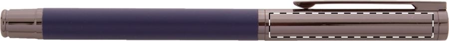Roller pen below clip - left handed