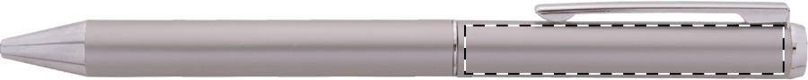 Ballpoint pen below clip - right handed