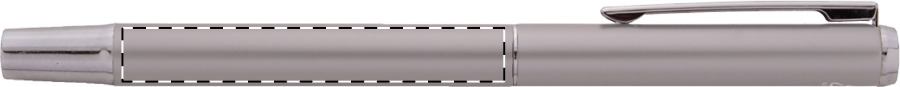 Roller pen barrel - left handed