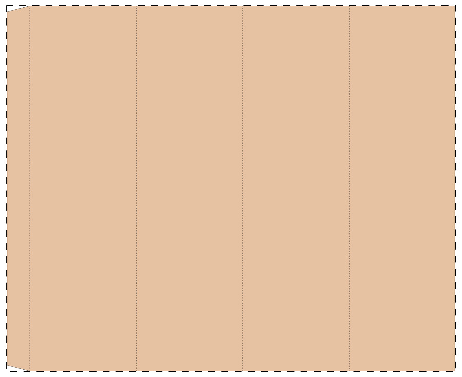 Individuelle Kraftpapierhülle