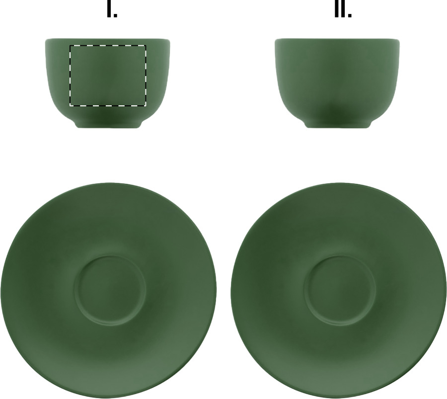 Cup 1 - opposite side of handle