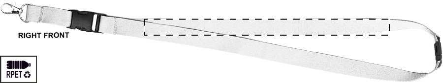 Right ribbon - front side