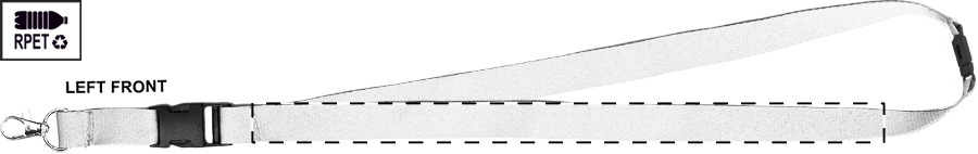 Left ribbon - front side