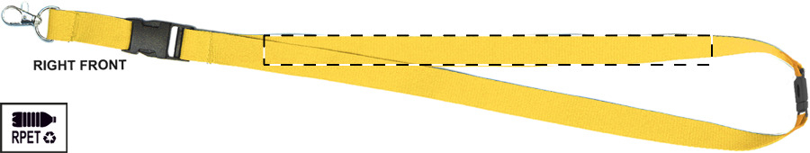 Right ribbon - front side