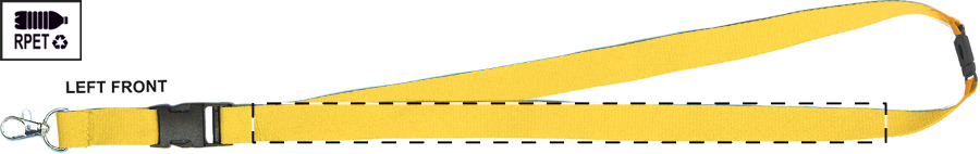 Left ribbon - front side