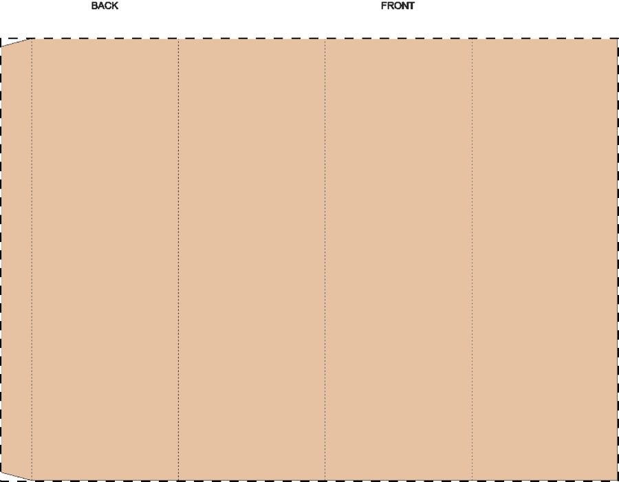 Individuelle Kraftpapierhülle
