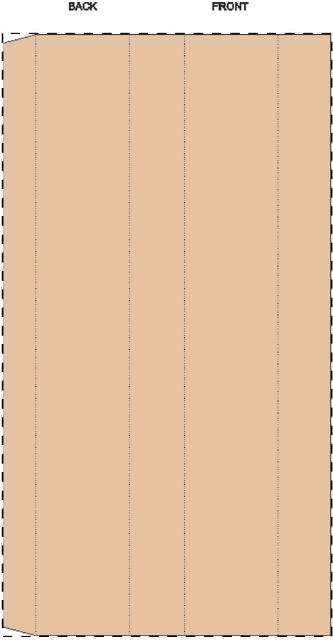 Custom kraft paper sleeve