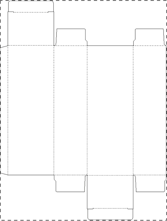 Custom paperboard box