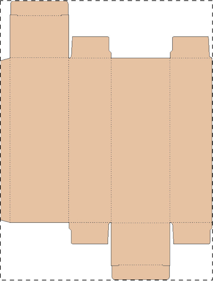 Custom kraft corrugated box