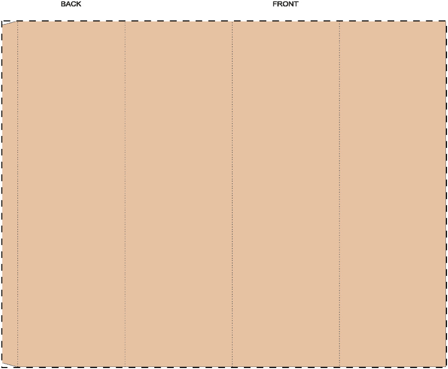 Individuelle Kraftpapierhülle
