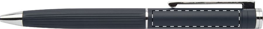 Ballpoint pen below clip - right handed