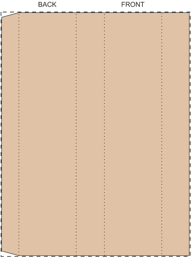 Custom kraft paper sleeve