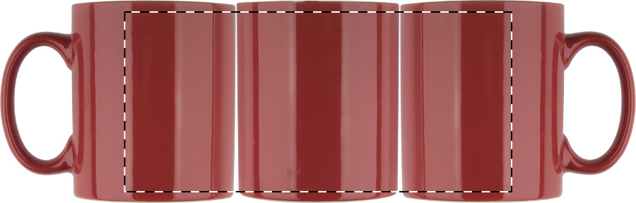Rotationssiebdruck gegenüber vom Griff