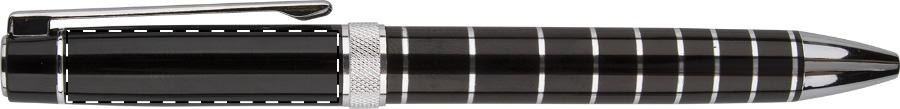 Ballpoint pen below clip - left handed