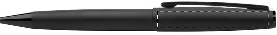 Ballpoint pen below clip - right handed