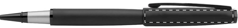 Roller pen below clip - right handed