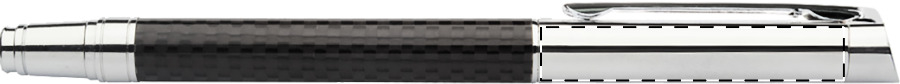 Roller pen below clip - right handed