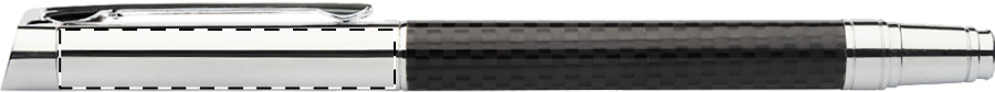 Roller pen below clip - left handed