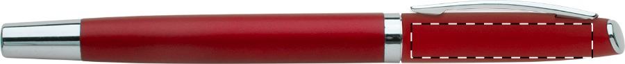 Roller pen below clip - left handed