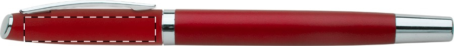 Roller pen below clip - right handed