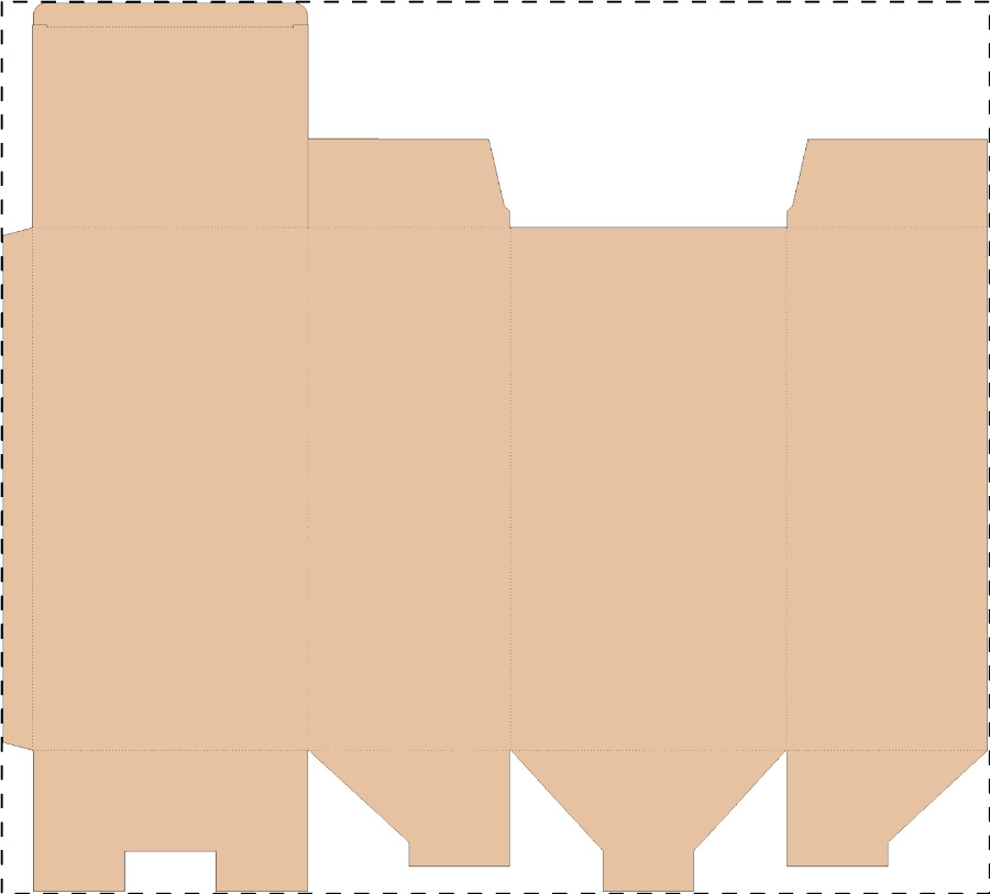 Custom kraft corrugated box