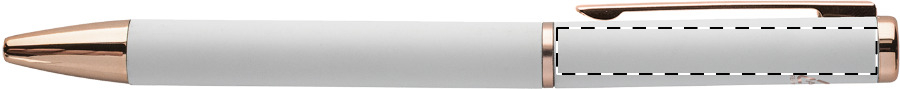Ballpoint pen below clip - right handed