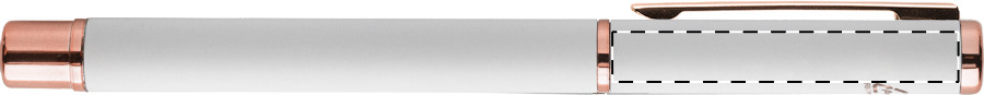 Roller pen below clip - left handed