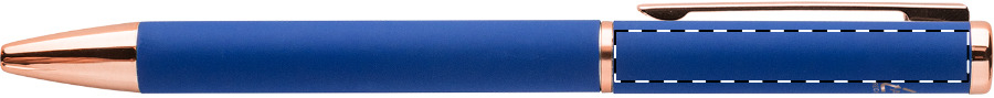 Ballpoint pen below clip - right handed