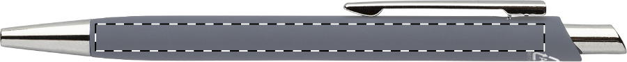 Ballpoint pen barrel - right handed