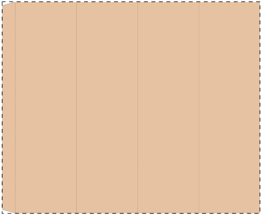 Custom kraft paper sleeve