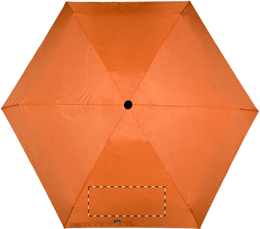 Panel 1 - with closure strap (panel numbering clockwise)