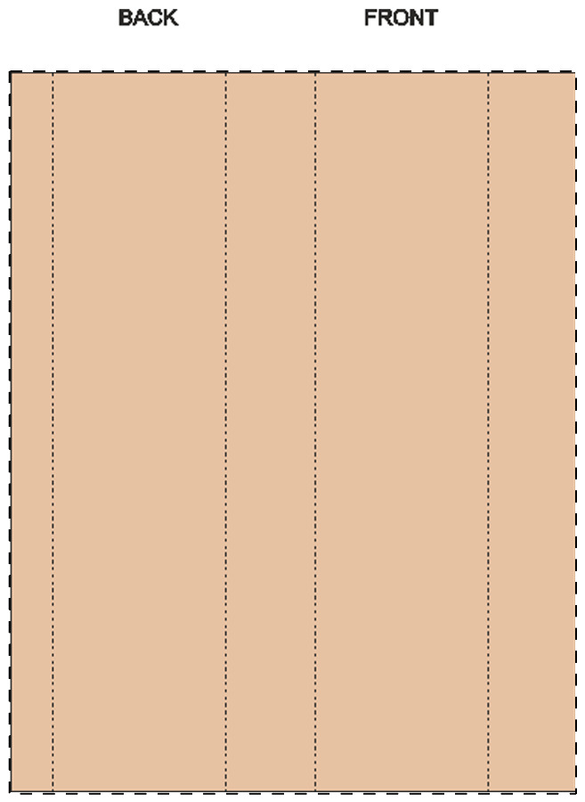 Manica personalizzata in carta kraft