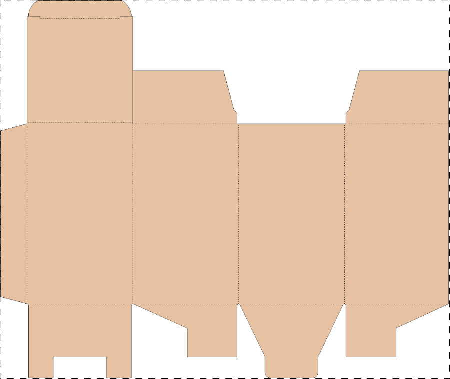 Custom kraft corrugated box