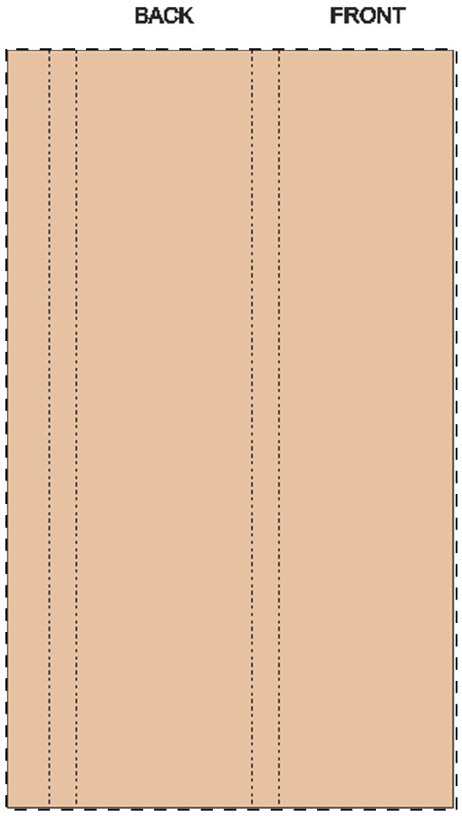 Custom kraft paper sleeve