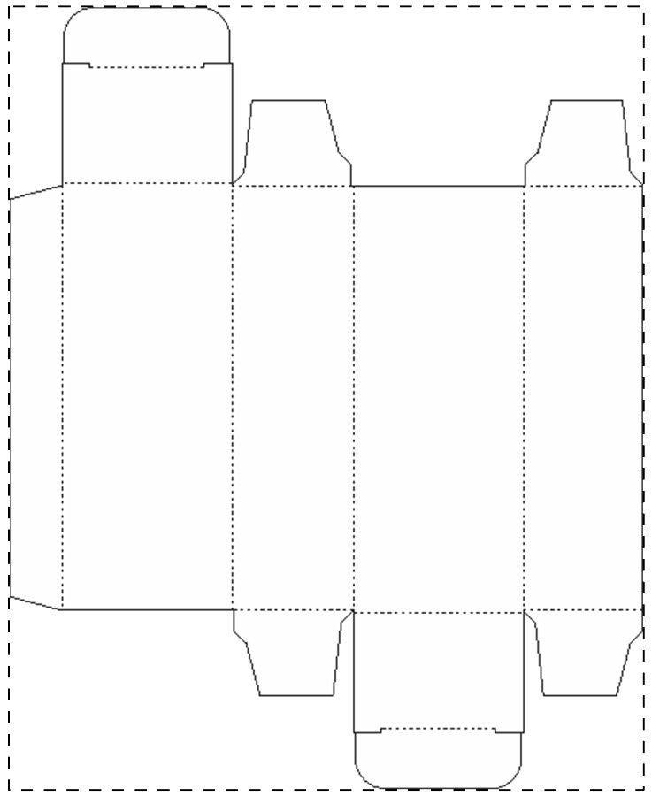 Custom paperboard box