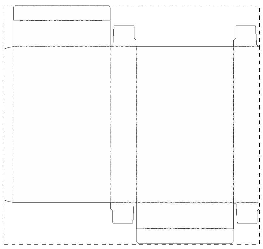 Custom paperboard box