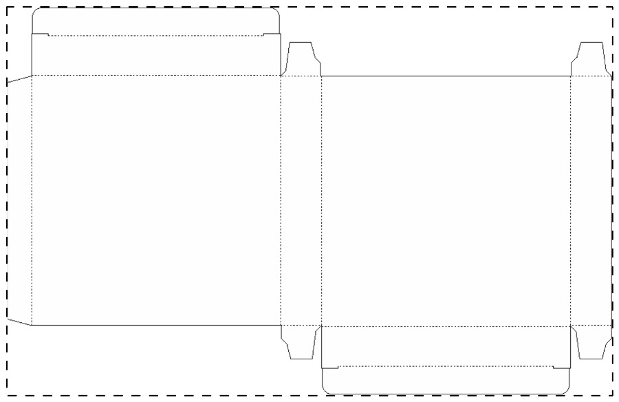 Custom paperboard box
