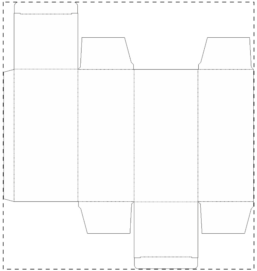 Custom paperboard box