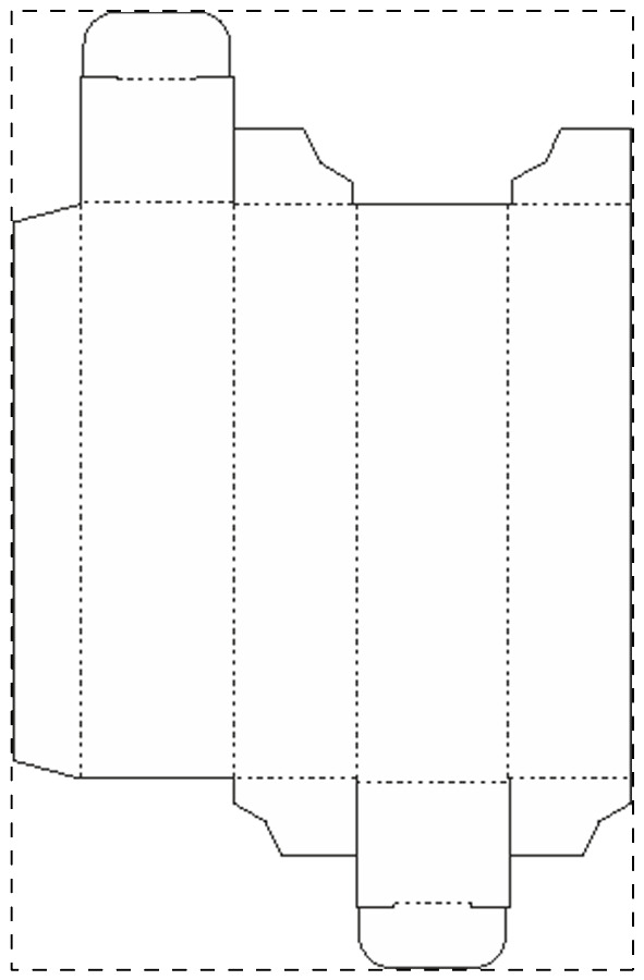Custom paperboard box