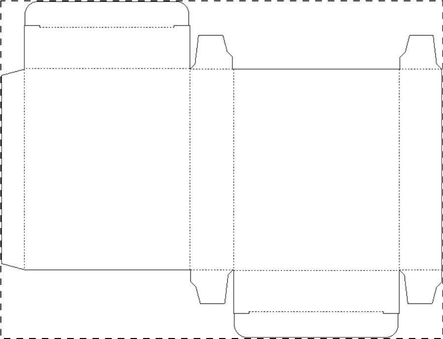 Custom paperboard box