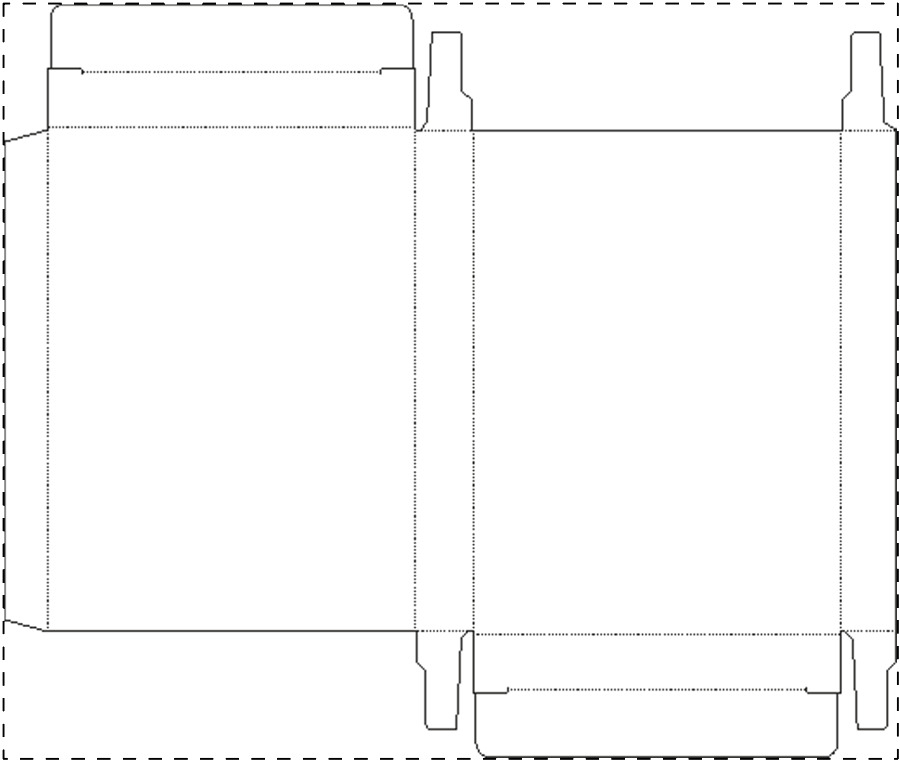 Custom paperboard box