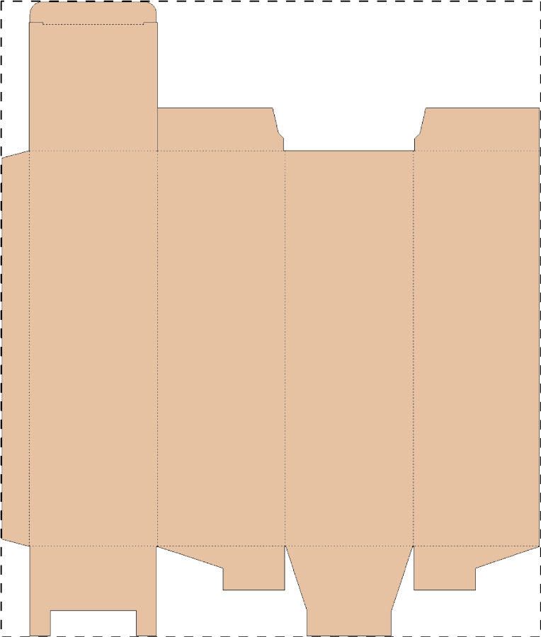 Custom kraft corrugated box