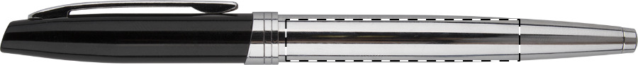 Roller pen barrel - right handed