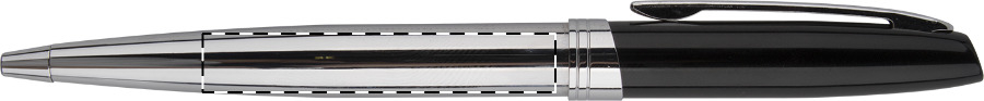 Ballpoint pen barrel - right handed