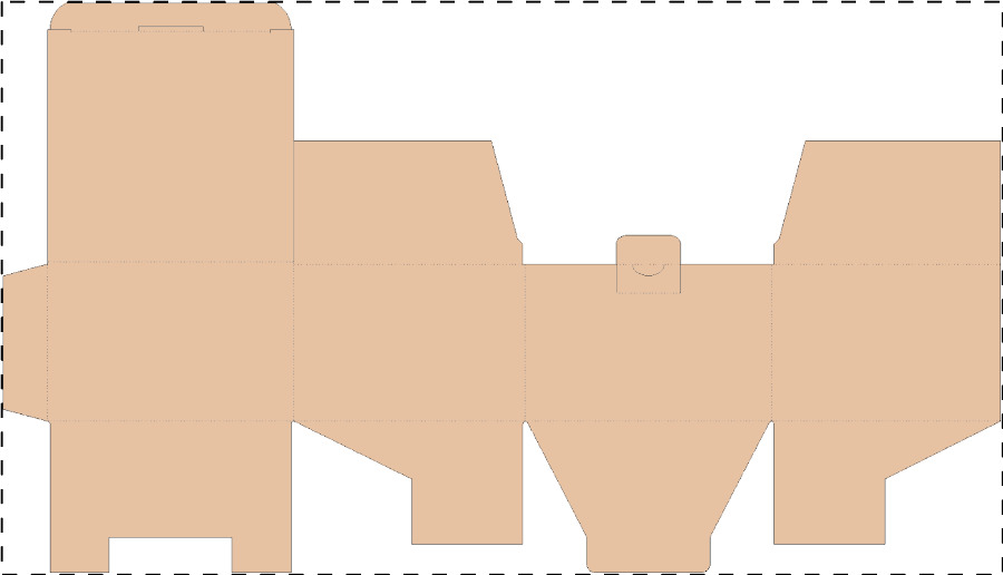 Custom kraft corrugated box