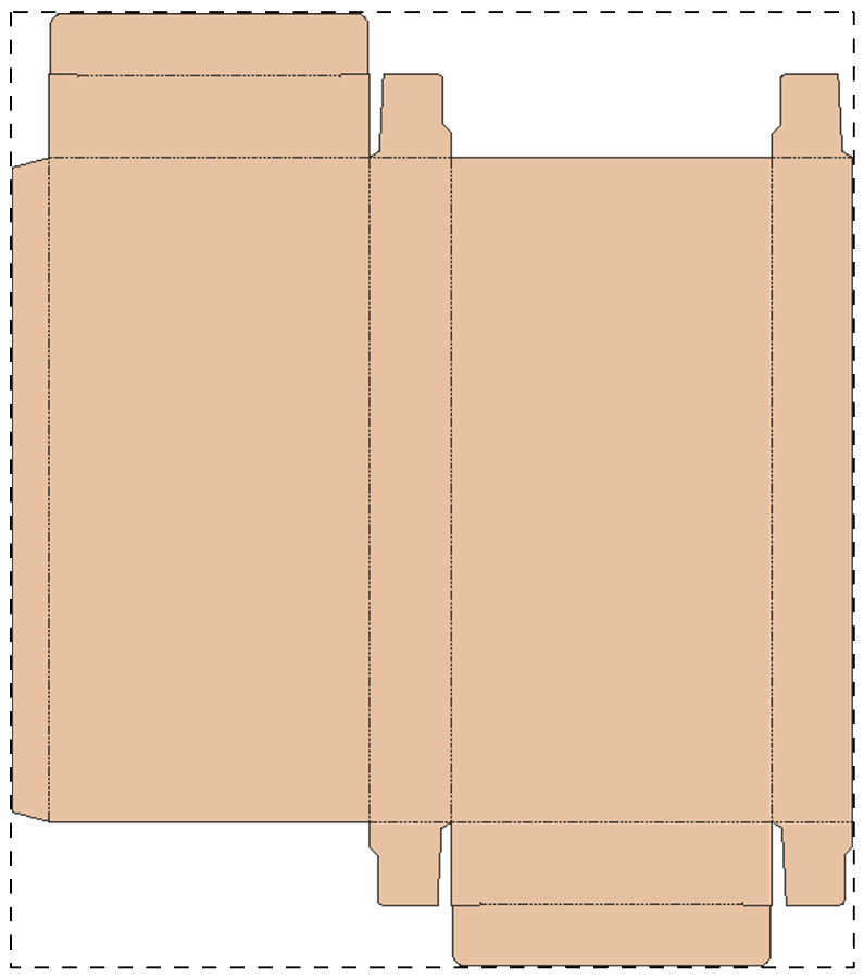 Scatola in cartone kraft personalizzata